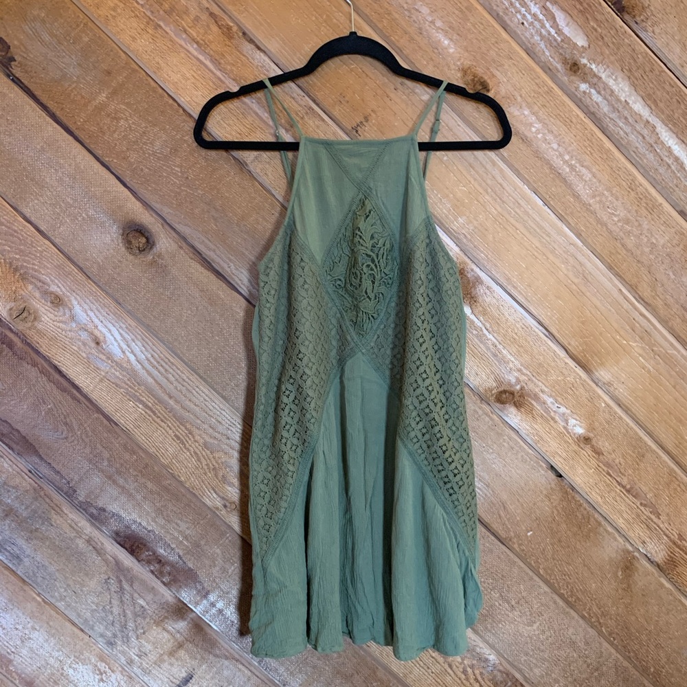 Army Green Dress